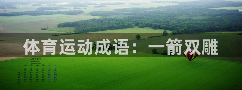 J9官网下载平台是正规平台吗安全吗：体育运动成语：一
